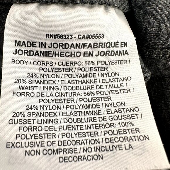 Nike Dri-Fit Grey 3/4 Length Leggings Venting in the back Size Small - Picture 7 of 13